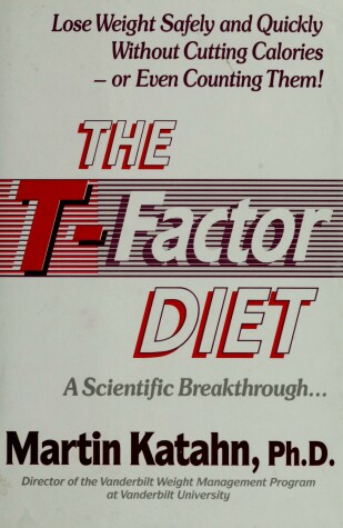 Book cover for The T-Factor Diet