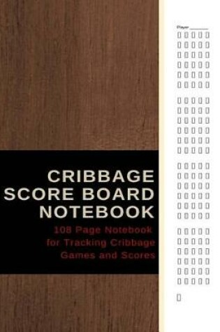 Cover of Cribbage Score Board Notebook