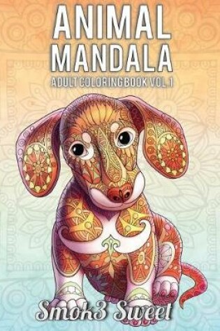 Cover of Animal Mandala Coloring Book
