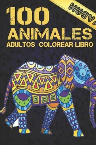 Cover of Animales Libro Adultos Colorear