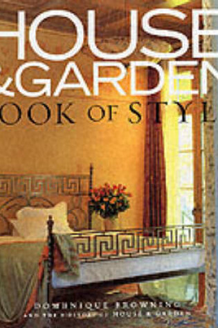 Cover of "House and Garden" Book of Style