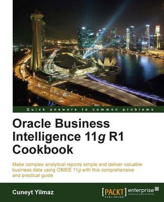 Book cover for Oracle Business Intelligence 11gR1 Cookbook