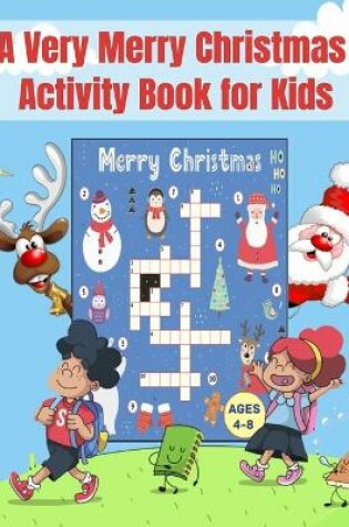 Cover of A Very Merry Christmas Activity Book for Kids