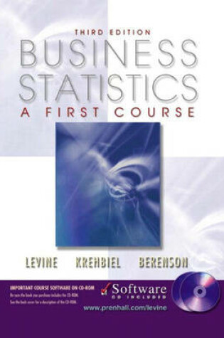 Cover of Value Pack: Business Statistics:A First Course and CD-ROM with Mathematics for Economics and Business