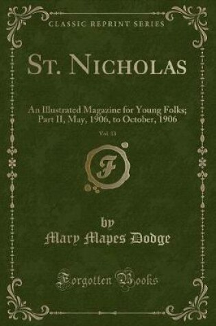 Cover of St. Nicholas, Vol. 33
