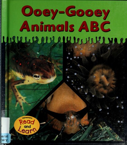 Book cover for Ooey-Gooey Animals ABC