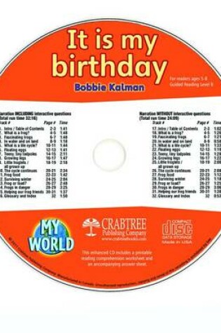 Cover of It Is My Birthday - CD Only