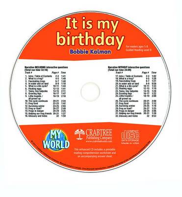 Book cover for It Is My Birthday - CD Only
