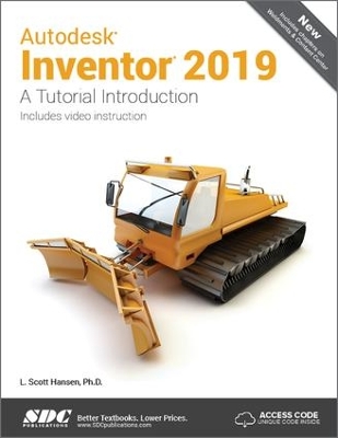 Book cover for Autodesk Inventor 2019