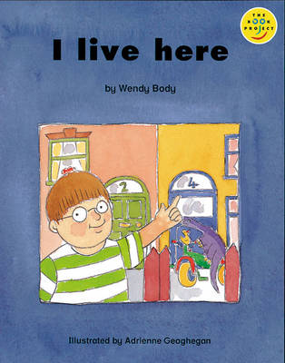 Book cover for Beginner 2 I live here Book 3
