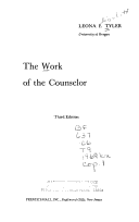 Book cover for Work of the Counselor