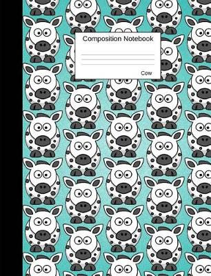 Book cover for Cow Composition Notebook