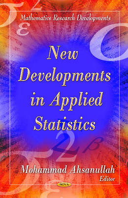 Book cover for New Developments in Applied Statistics