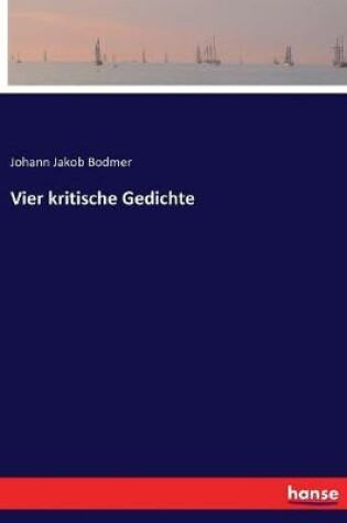 Cover of Vier kritische Gedichte