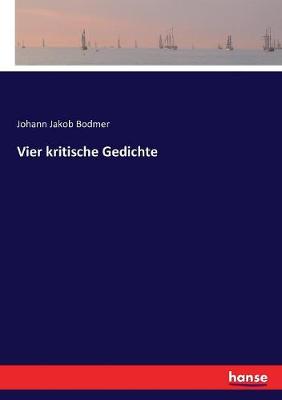 Book cover for Vier kritische Gedichte
