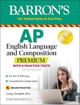 Book cover for AP English Language and Composition Premium