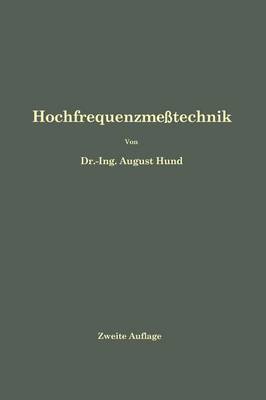 Book cover for Hochfrequenzmesstechnik