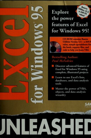 Cover of Excel for Windows 95 Unleashed
