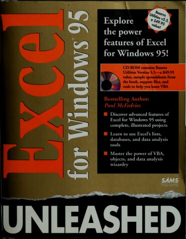Book cover for Excel for Windows 95 Unleashed