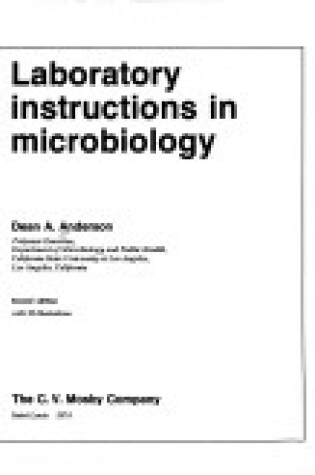 Cover of Laboratory Instructions in Microbiology
