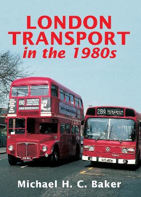 Book cover for London Transport in the 1980s