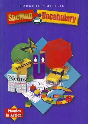 Book cover for Houghton Mifflin Spelling and Vocabulary