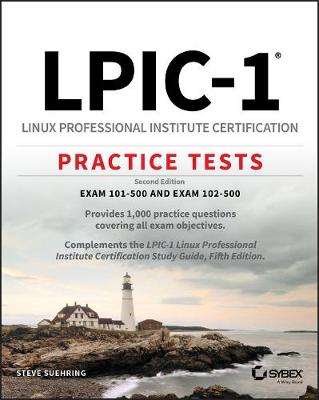 Book cover for LPIC-1 Linux Professional Institute Certification Practice Tests
