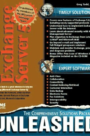 Cover of Microsoft Exchange Server 5.0 Unleashed