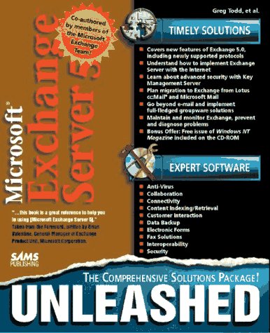 Book cover for Microsoft Exchange Server 5.0 Unleashed