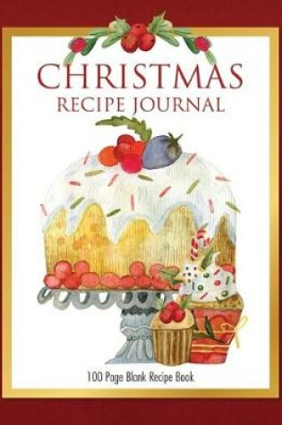 Cover of Christmas Recipe Journal