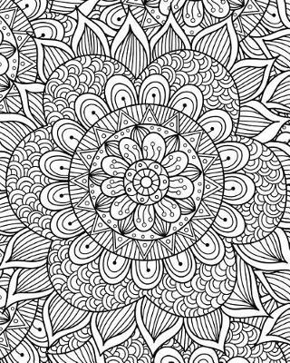 Book cover for Bullet Journal Notebook Mandala Pattern 2