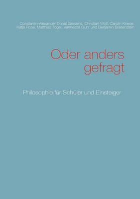 Book cover for Oder anders gefragt