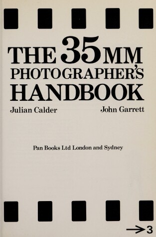 Book cover for The 35mm Photographer's Handbook