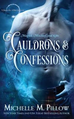 Book cover for Cauldrons and Confessions Large Print Edition