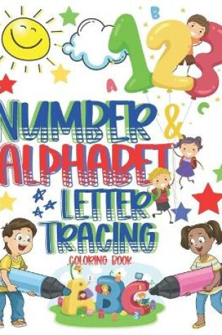 Cover of Number & Alphabet Letter Tracing Coloring Book