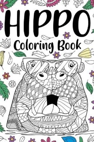 Cover of Hippo Coloring Book