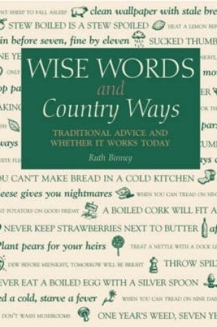 Cover of Wise Words and Country Ways