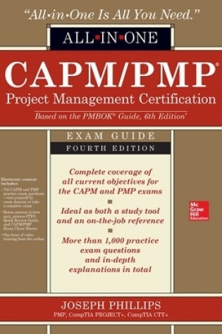 Cover of CAPM/PMP Project Management Certification All-In-One Exam Guide, Fourth Edition