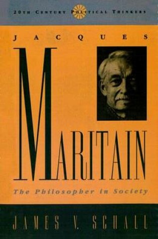 Cover of Jacques Maritain CB