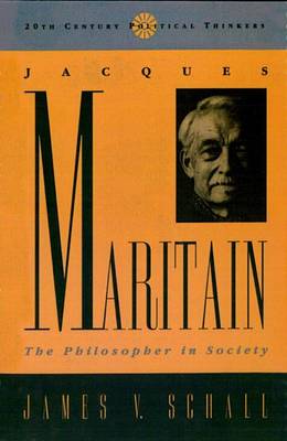 Book cover for Jacques Maritain CB