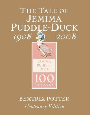 Book cover for The Tale of Jemima Puddle-Duck Gold Centenary Edition