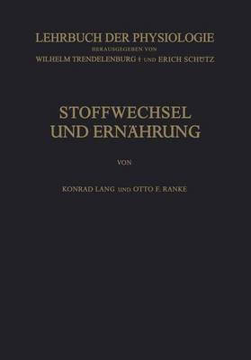 Book cover for Stoffwechsel Und Ernahrung