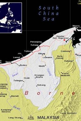 Book cover for Modern Day Color Map of Brunei Journal
