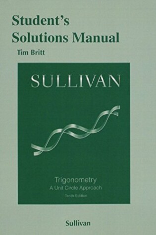 Cover of Student's Solutions Manual for Trigonometry
