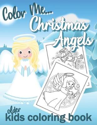 Book cover for Color Me... Christmas Angels