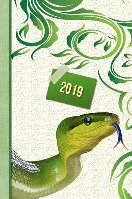 Book cover for Snake 2019 Planner Diary