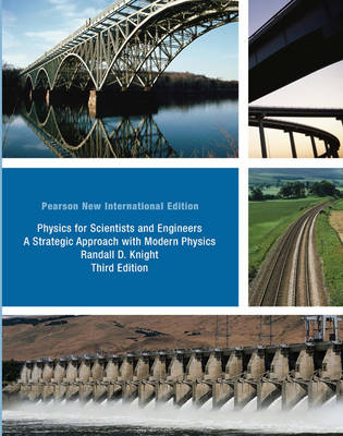 Book cover for Physics for Scientists and Engineers Pearson New International Edition, plus MasteringPhysics without eText