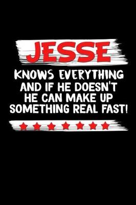 Book cover for Jesse Knows Everything And If He Doesn't He Can Make Up Something Real Fast