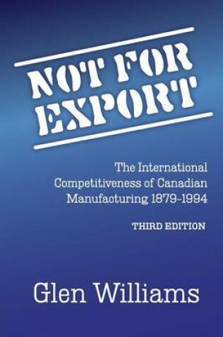 Cover of Not For Export