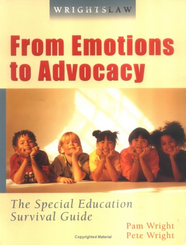 Book cover for From Emotions to Advocacy